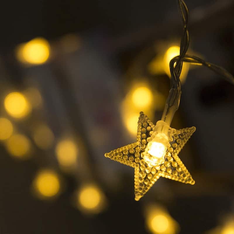 20 LED Star String Lights 10 FT - Standard