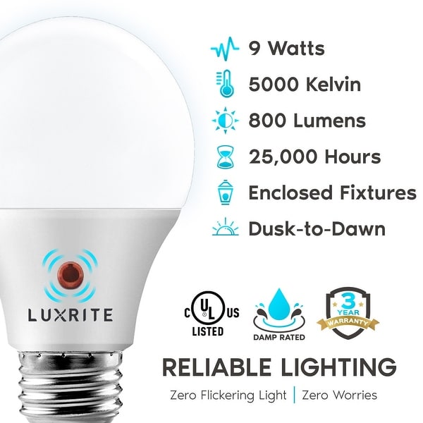Led bulb store for enclosed fixture