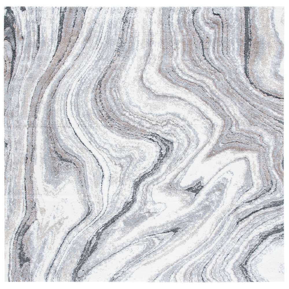 SAFAVIEH Cyrus Shag Pascuala Abstract 1-inch Thick Rug