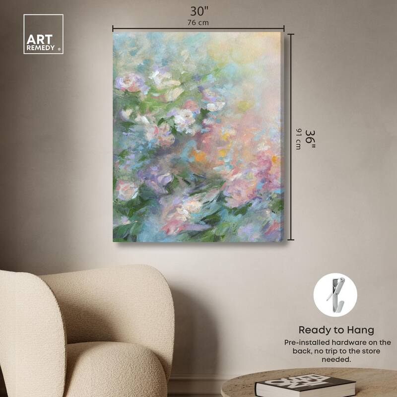 Mystical Garden I Canvas by Art Remedy, Gallery Wrapped
