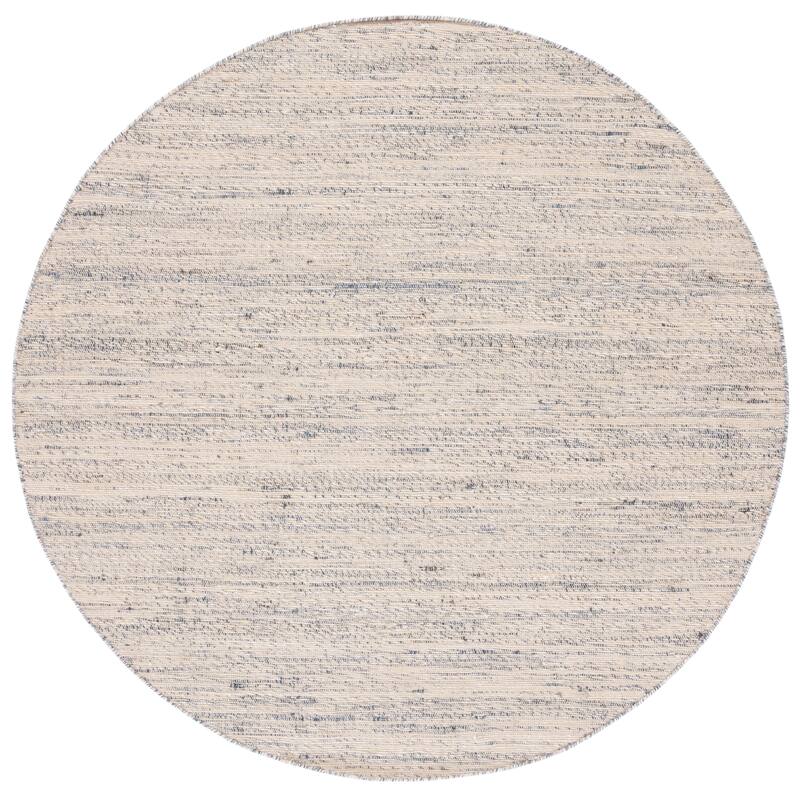SAFAVIEH Handmade Natural Fiber Jaylyn Jute & Wool Rug - 6' Round - Beige/Grey