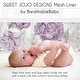 preview thumbnail 3 of 4, Sweet Jojo Designs + BreathableBaby Breathable Mesh Crib Liner Pad Lavender Purple Boho Shabby Floral Girl Bohemian Watercolor