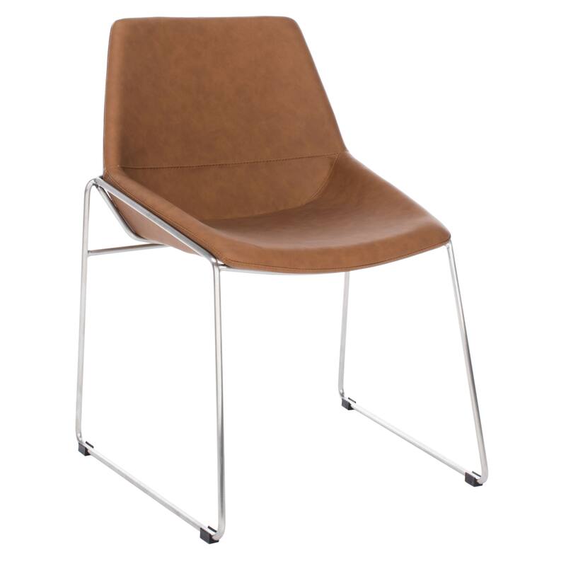 SAFAVIEH Oliva Mid Century Dining Chair (Set of 2) - 25" x 24" x 33.3" - 25" x 24" x 33.3" - 25Wx24Dx33H