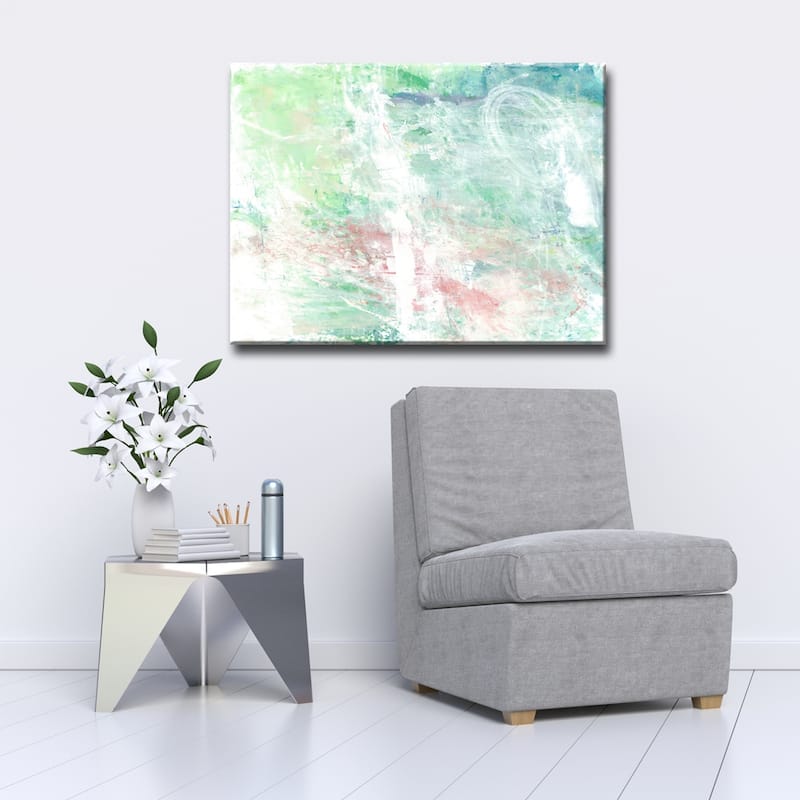 'Roses in the Park' Canvas Art Print