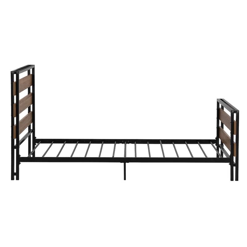 Metal Bed Frames Slat Support Platform Twin Beds