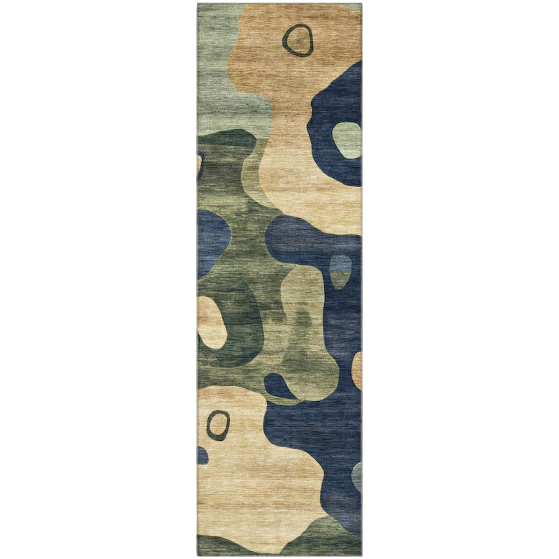 Premium Washable Super Soft Abstract Kali Mayfield Rug