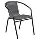 Rattan Indoor/ Outdoor Stackable Chairs (Set of 2)