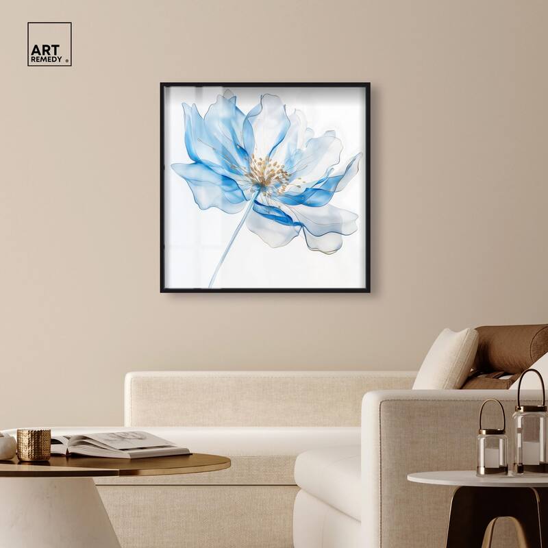 Glacier Ghost Blossom Shadowbox by Art Remedy