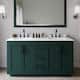 Option Green / White Quartz Top / Matte Black Hardware