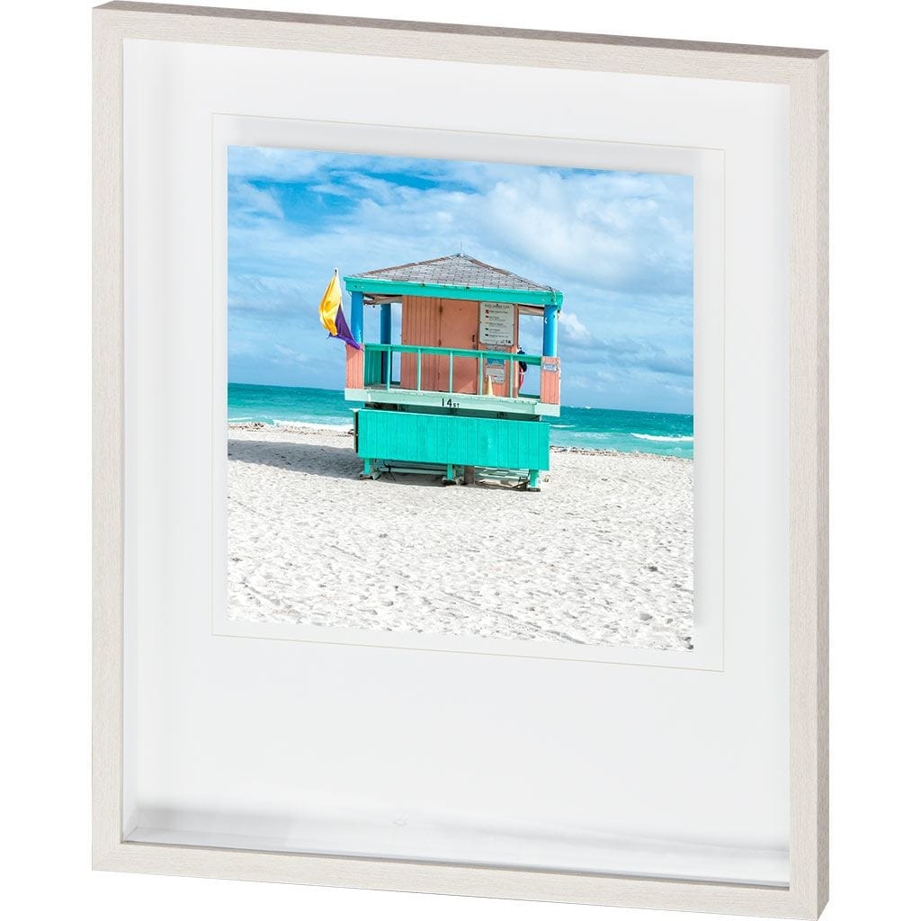 Mercana Miami Beach VI by Richard Silver a Framed Photo Art Print Matted under Glass
