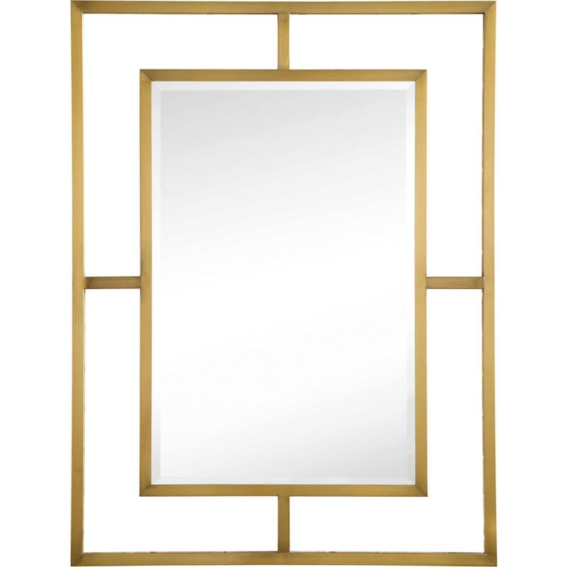 James Martin Vanities Boston 30" Mirror - Radiant Gold