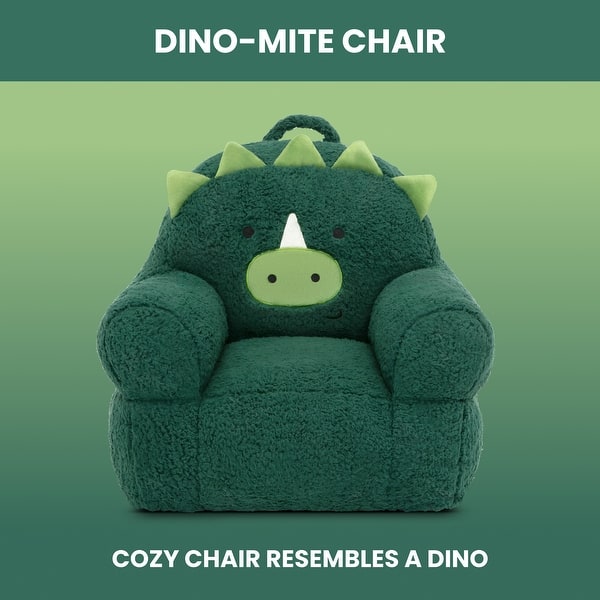 slide 2 of 4, Dinosaur Cozee Buddy Chair