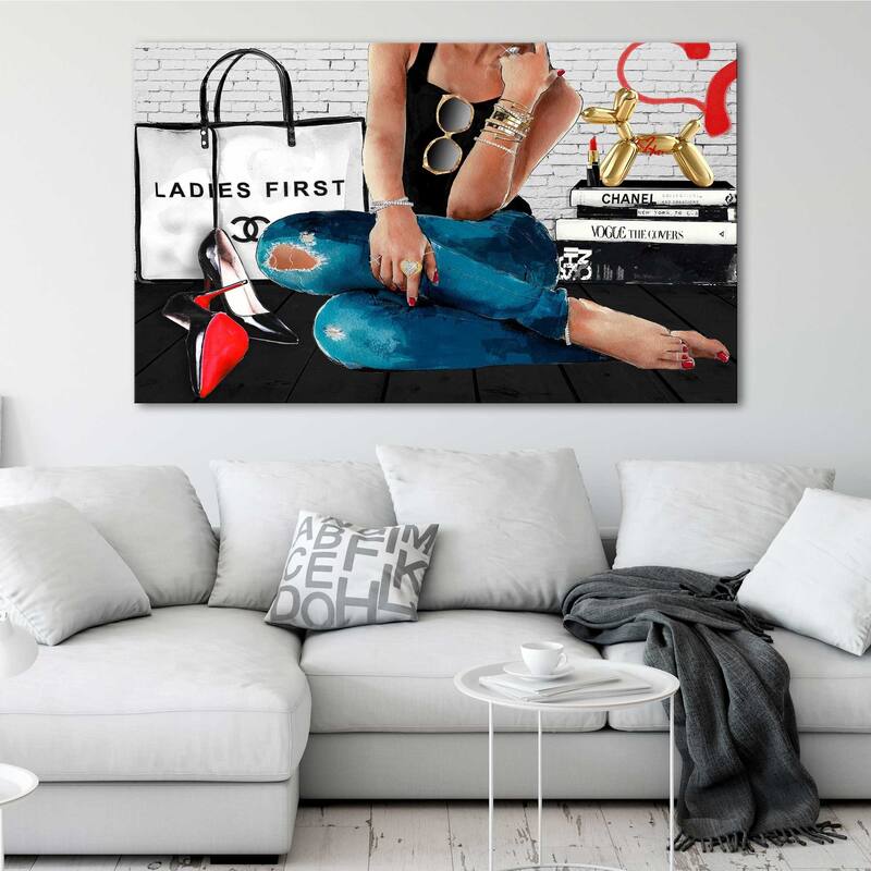 "West Hollywood" by Jodi Print on Canvas