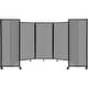 preview thumbnail 38 of 129, Room Divider 360 Folding Portable Partition - Polycarbonate Light Gray Poly - 6' H x 14' W