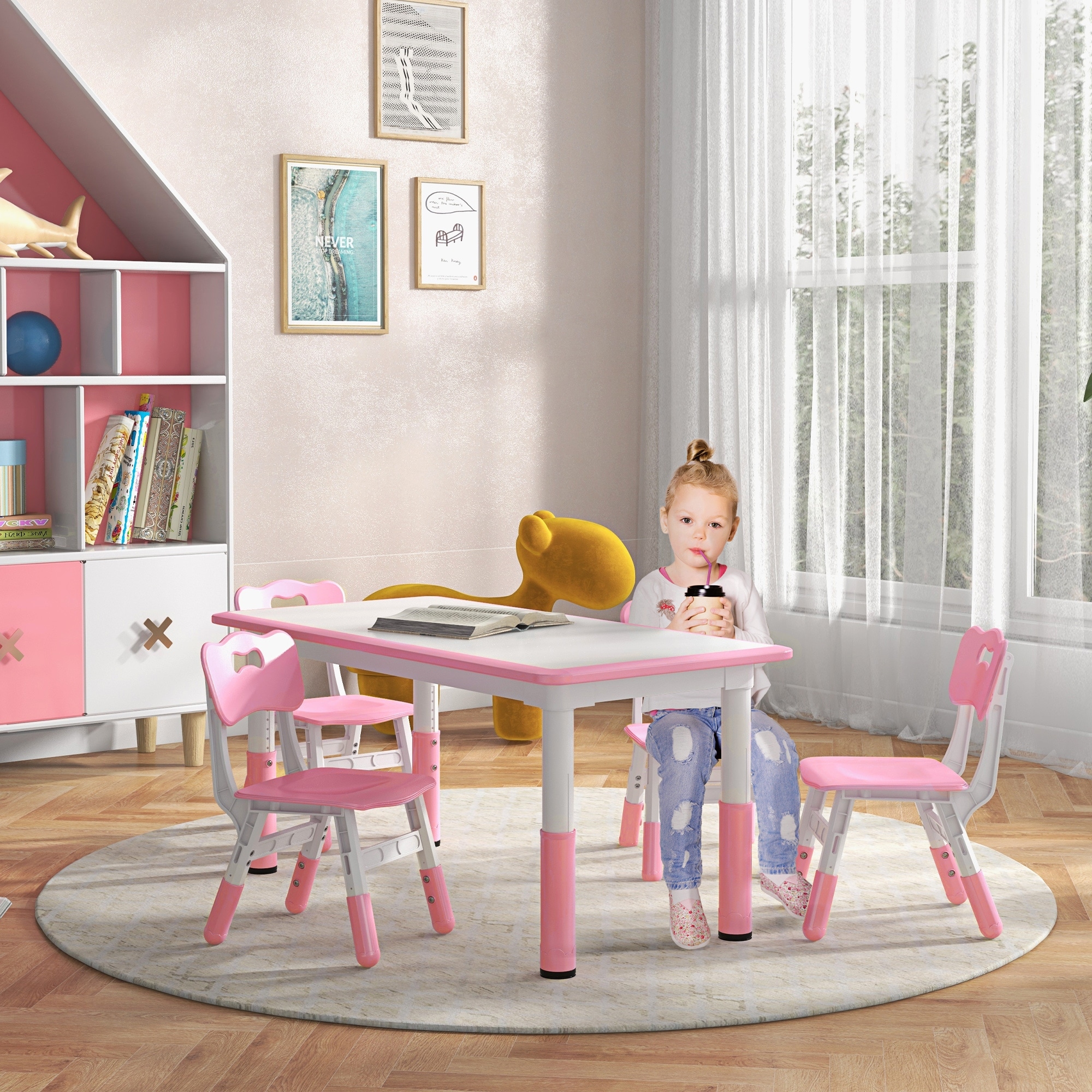 Table and chair set for 1 year old sales