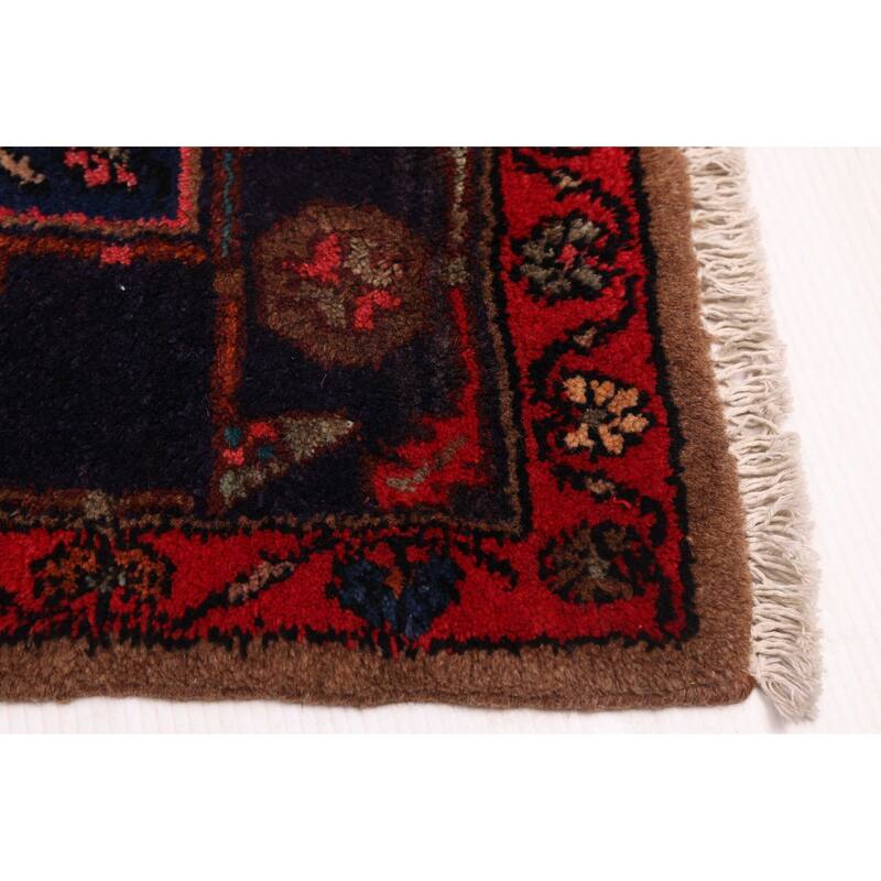 ECARPETGALLERY Hand-knotted Anatolian Vintage Brown Wool Rug - 3'8 x 7'11