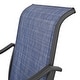 preview thumbnail 20 of 20, Patio Festival 3-Piece Outdoor Metal Bar Height Swivel Bistro Set