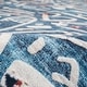 preview thumbnail 20 of 31, Katie Merz SPORTSGLYPHS Basketball Area Rug