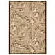 SAFAVIEH Courtyard Bettyjane Tropical Leaves Indoor/ Outdoor Area Rug