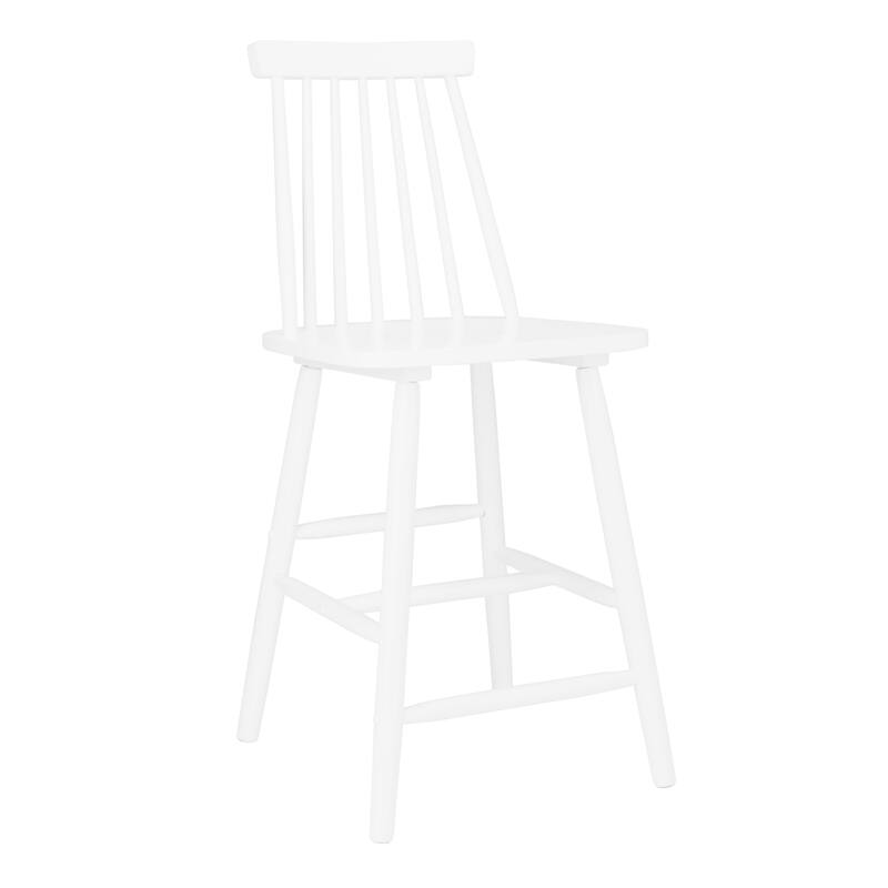 SAFAVIEH Beaufort 24-inch Spindle Farmhouse Counter Stool (Set of 2) - 18"W x 21"D x 39"H