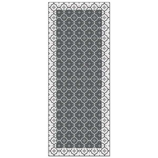 American Art Decor Decorative Vinyl Floor Mat Mosaic Tile