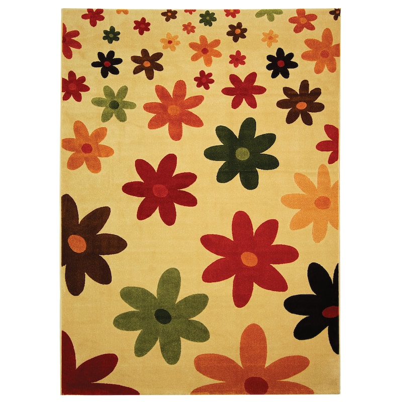 SAFAVIEH Porcello Ala Modern Rug - 8' x 11' 2" - Cream - Runner/Rectangle
