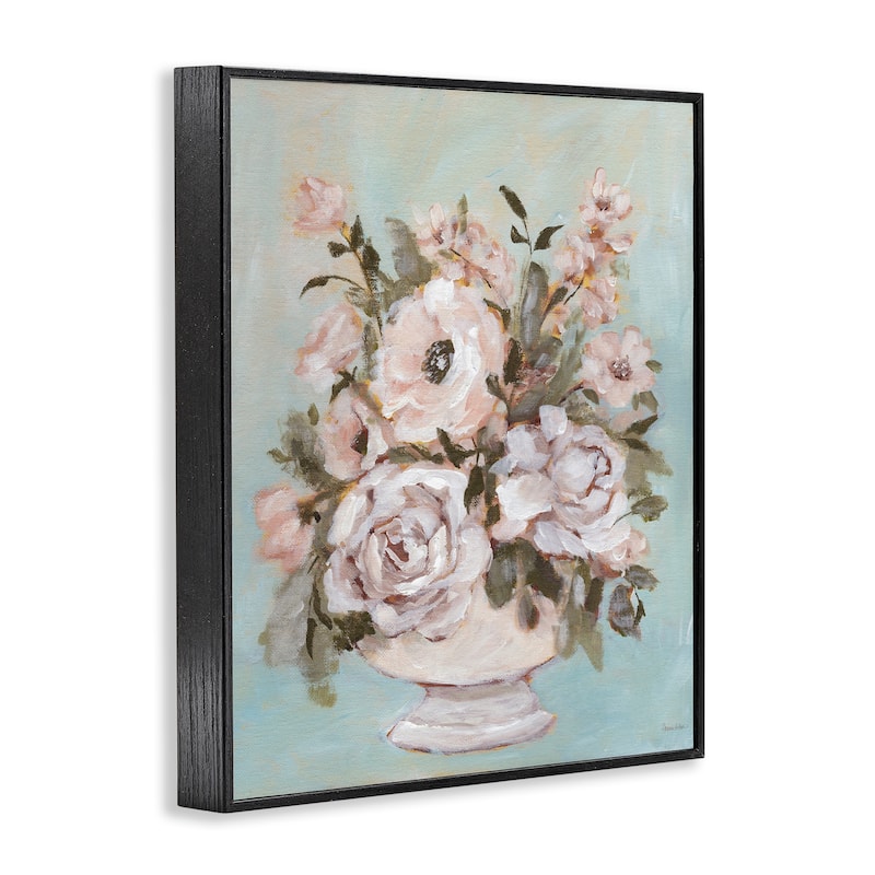 Stupell Sophisticated Flower Bouquet Framed Giclee Art Design By Amanda Hilburn
