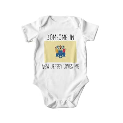 New Jersey - Baby Boy Girl Clothes Infant Bodysuit Funny Cute Newborn