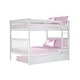 preview thumbnail 18 of 36, Max and Lily Full over Full Bunk Bed with Trundle Bed