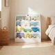 preview thumbnail 14 of 18, Costway Kids’ Bookshelf & Toy Storage Organizer with Rolling Drawer