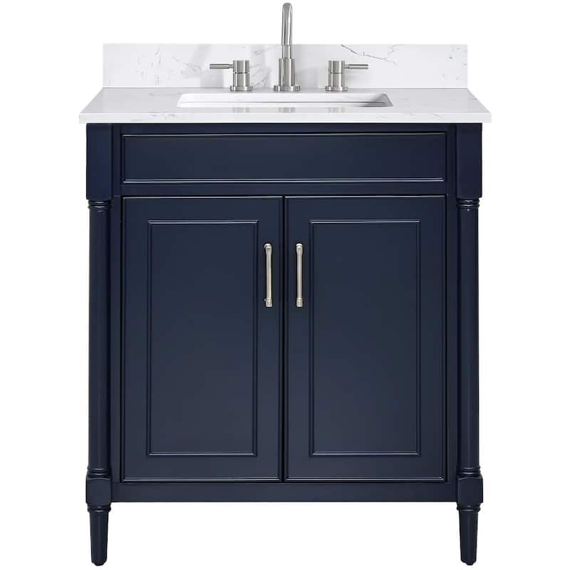 Avanity BRISTOL-VS31-E Bristol 31" Free Standing Single Basin Vanity - Navy Blue - Colored