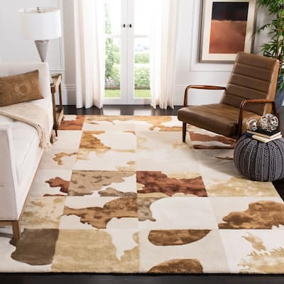 SAFAVIEH Handmade Soho Trienke N.Z. Wool Rug