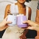preview thumbnail 7 of 5, JoyJolt Vacuum Insulated Stainless Steel Stemless Wine Tumbler with Lid - 12 oz