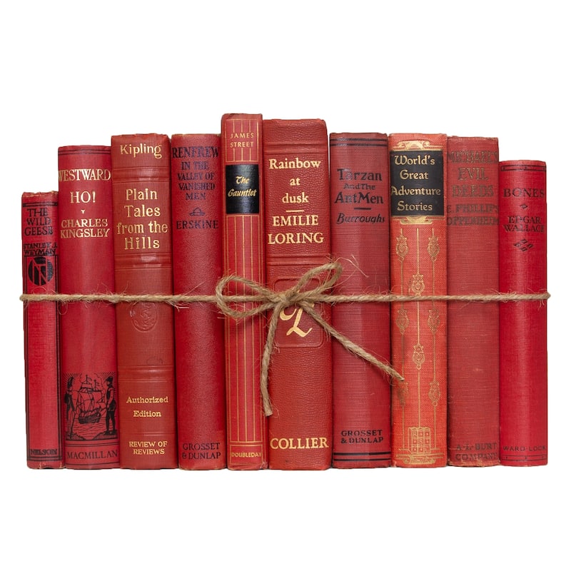 Books Red Decorative Accessories: Vintage Orchard ColorPak