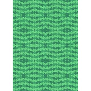 Ahgly Company Machine Washable Transitional Spring Green Area Rugs ...