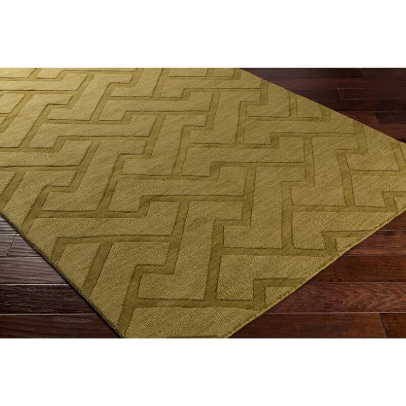 Hand-Loomed Ridgeway Wool Area Rug
