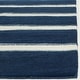 preview thumbnail 17 of 47, Martha Stewart by SAFAVIEH Chalk Stripe Wool/ Viscose Rug