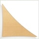preview thumbnail 23 of 35, ColourTreeUSA Right Triangle Sun Shade Sail HDPE Mesh Fabric Screen Canopy UV Block 190 GSM
