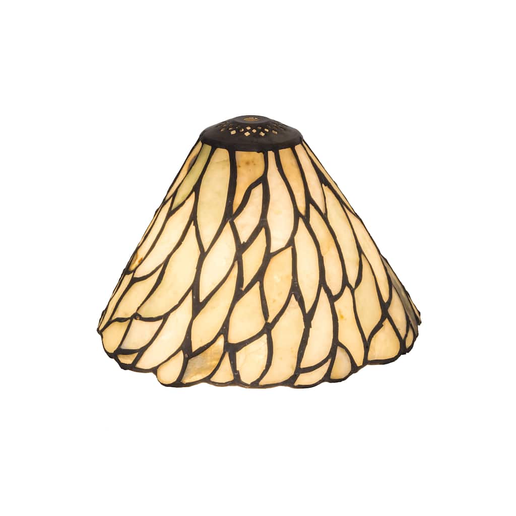 8 In. Wide Willow Jadestone Shade