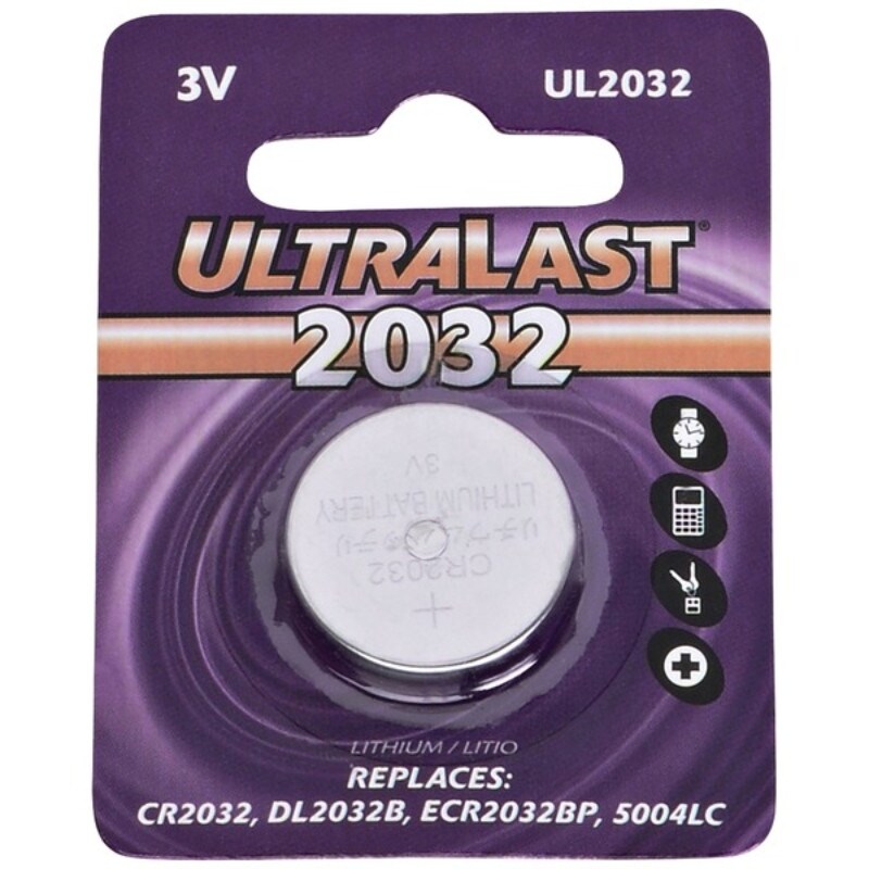 Shop Ultralast R Ul2032 Ul2032 Cr2032 Lithium Coin Cell Battery On Sale Overstock 25478549