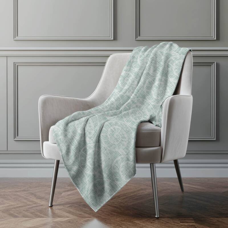 Premium Machine Washable ASB190 Seashell Sherpa Throw Blanket