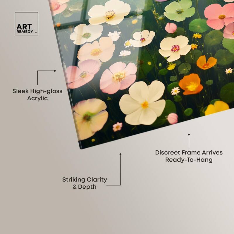 Meadow of Dreams Acrylic by Art Remedy, Ready to Hang