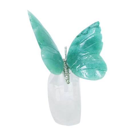 Novica Handmade Spring Wings Quartz Sculpture