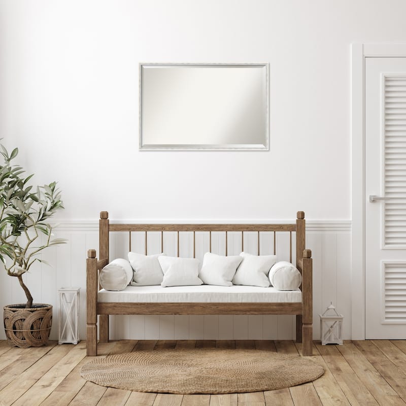 Paige Beveled Wood Framed Wall Mirror