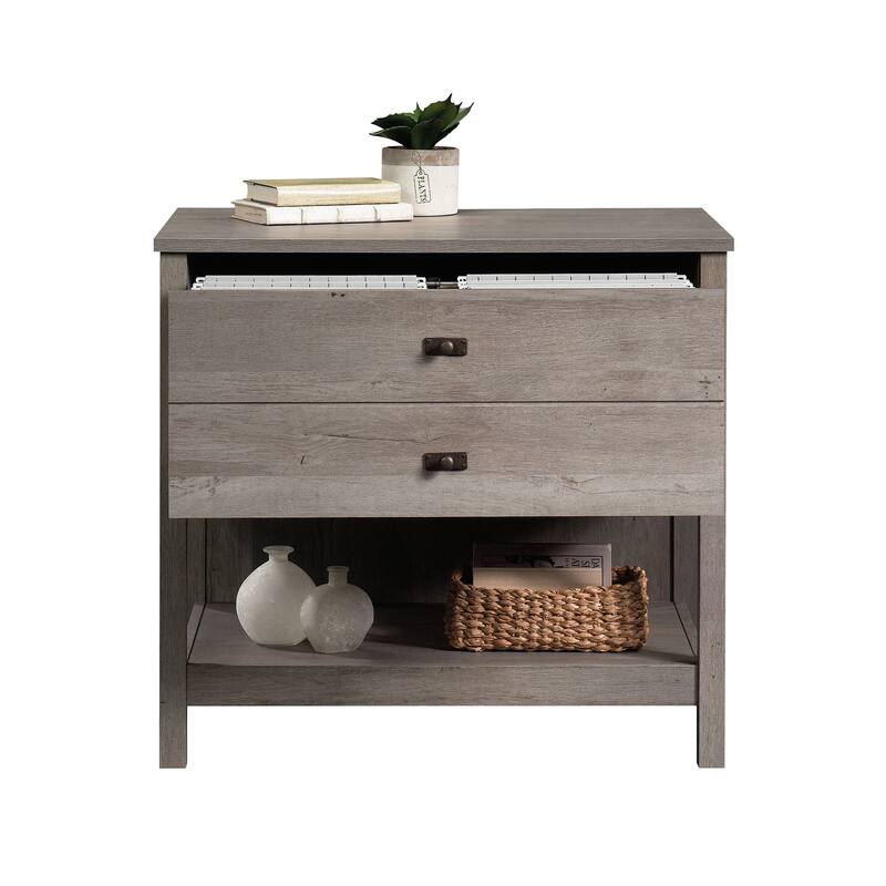 Lateral File, File Cabinet , Office Storage Cabinet Brown finish