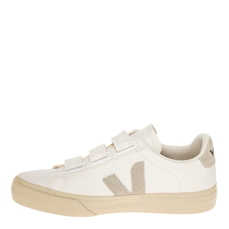 Veja Women's Recife Sneakers in White with Natural