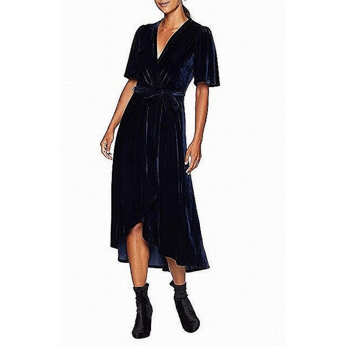 donna morgan velvet dress