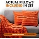 preview thumbnail 2 of 14, Cheer Collection Decorative Throw Pillows for Couch & Bed (Set of 2)