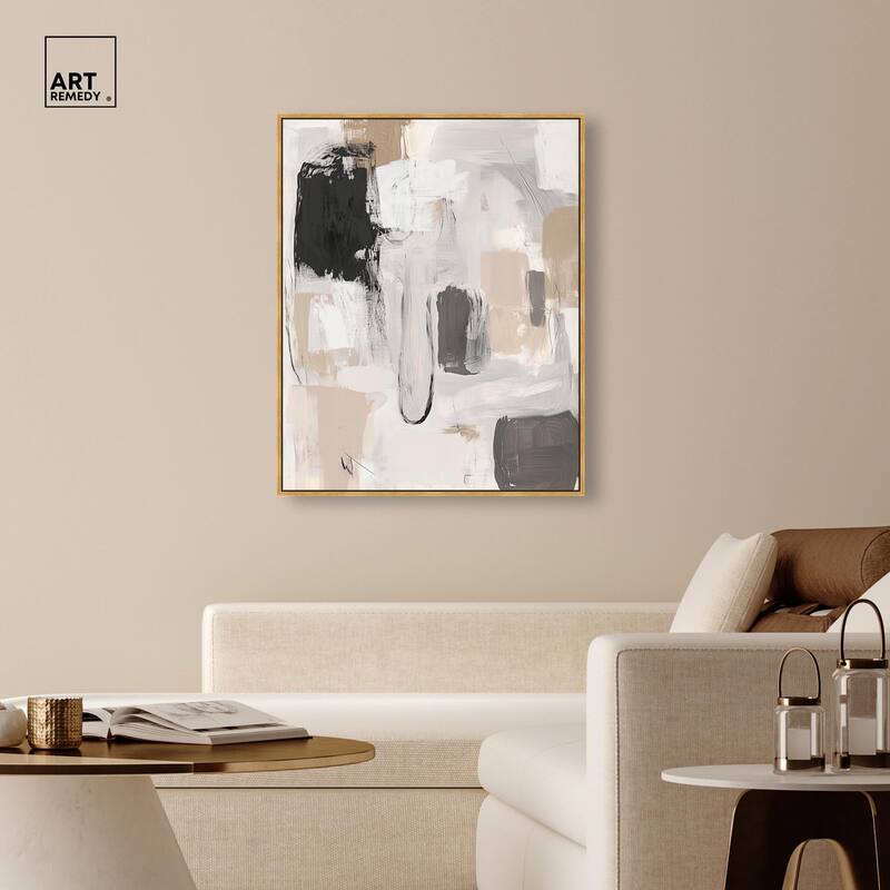 Beauty of Beige I Canvas by Art Remedy