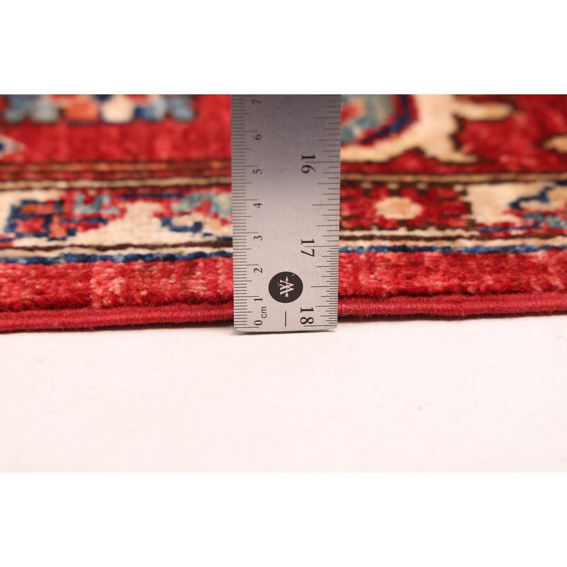 ECARPETGALLERY Hand-knotted Aryana Red Wool Rug - 5'10 x 8'0